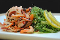 Wakame & Smoke Squid Salad