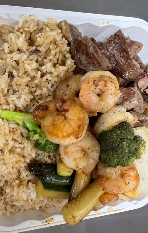 Hibachi Steak & Shrimp