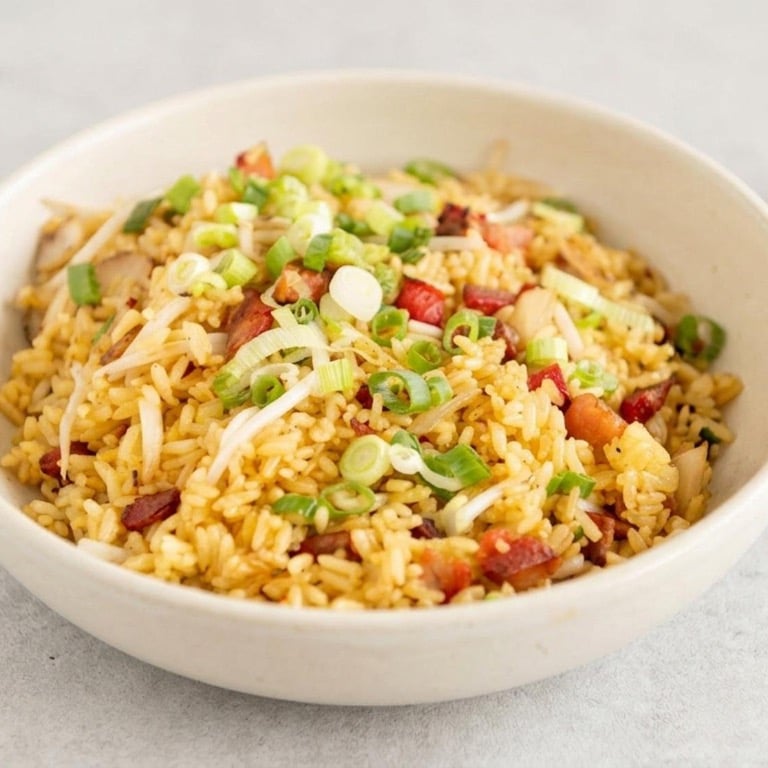 26. Roast Pork Fried Rice 叉烧炒饭