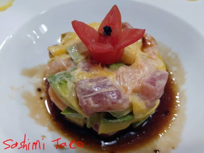 Sashimi Taco Image