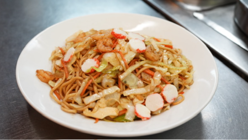Seafood Fried Noodles<br>海鲜炒面