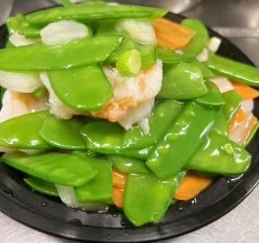 122. 雪豆虾 Shrimp w. Snow Peas