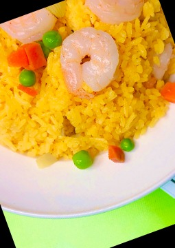 21. 虾炒饭<br> Shrimp Fried Rice