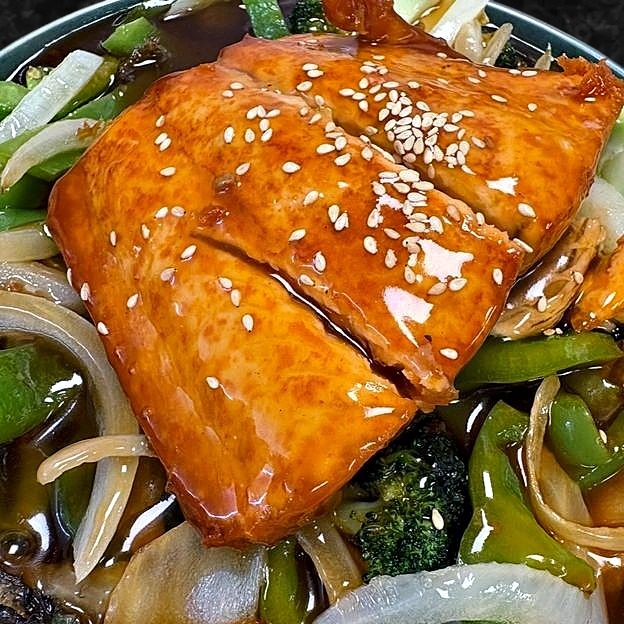 3. Salmon Teriyaki