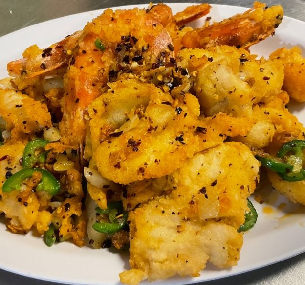 SP28. Peppery Salt Triple Delight 椒盐三样