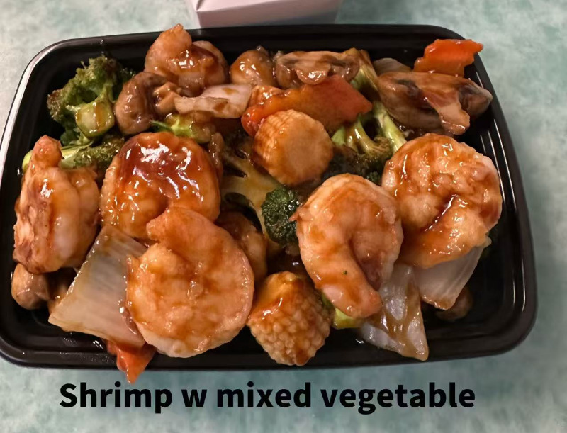 101. Shrimp w. Mixed Vegetables