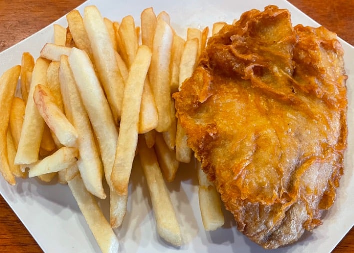 Fried Fillet Tilapia Fish