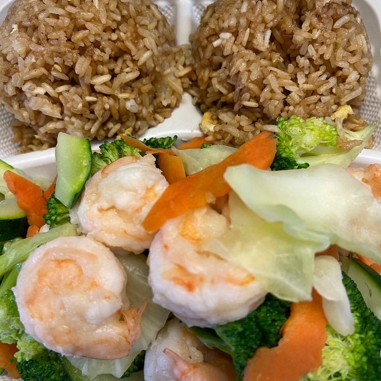 D11. Shrimp with Mixed Vegetable