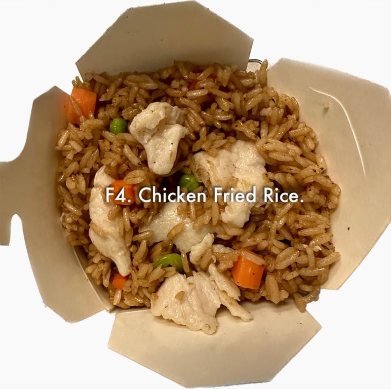F4. 鸡炒饭 Chicken Fried Rice