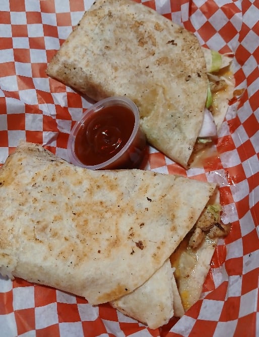 12” Grilled Steak or Chicken Wrap