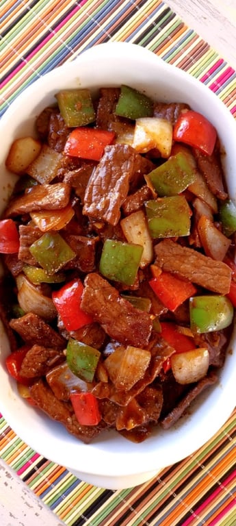 71. Pepper Steak w. Onions