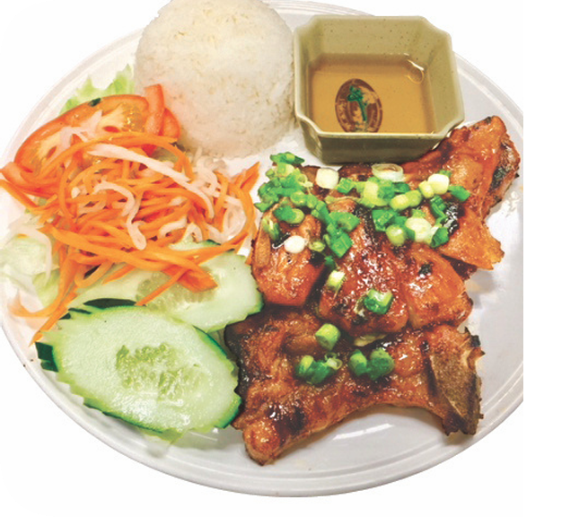 R3. Charbroiled Pork Chop Rice Plate