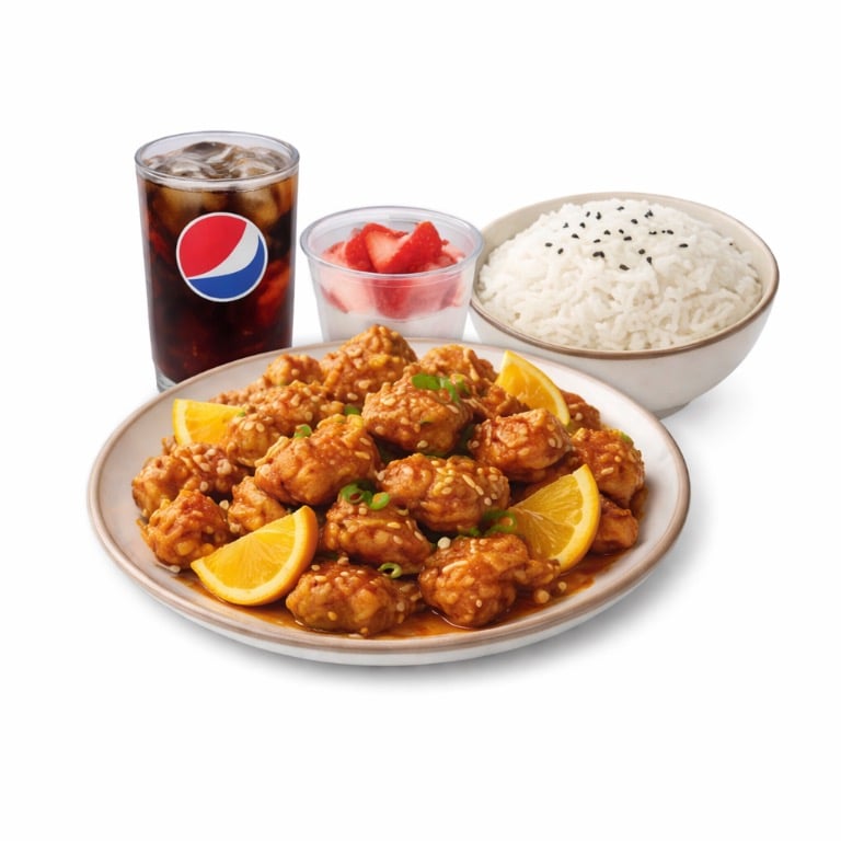2. Orange Chicken