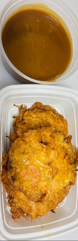53. Shrimp Egg Foo Young