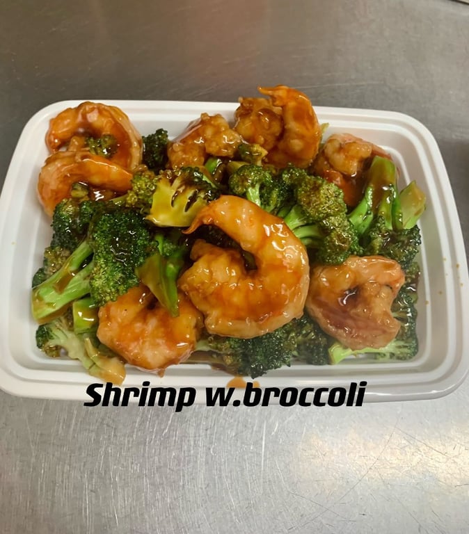 91. Shrimp w. Broccoli