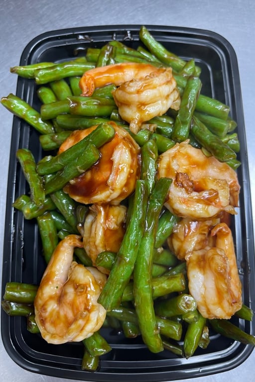 Shrimp w. String Beans 四季豆虾 大