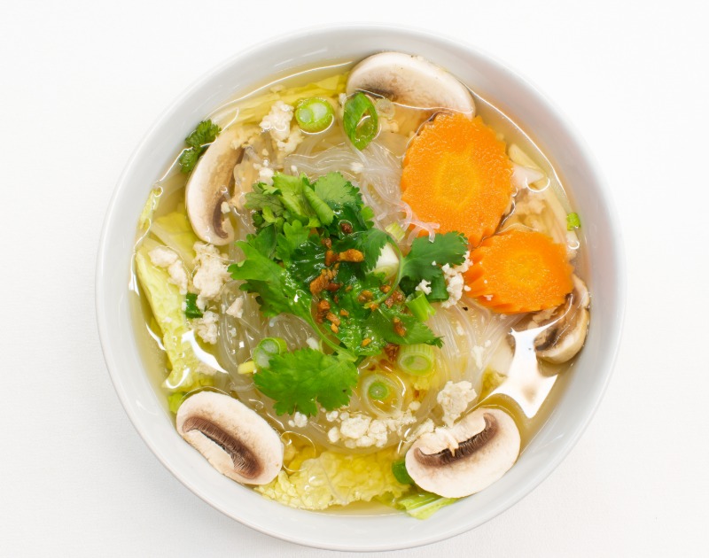 S4.Kang Woon Sen (Glass noodle soup)