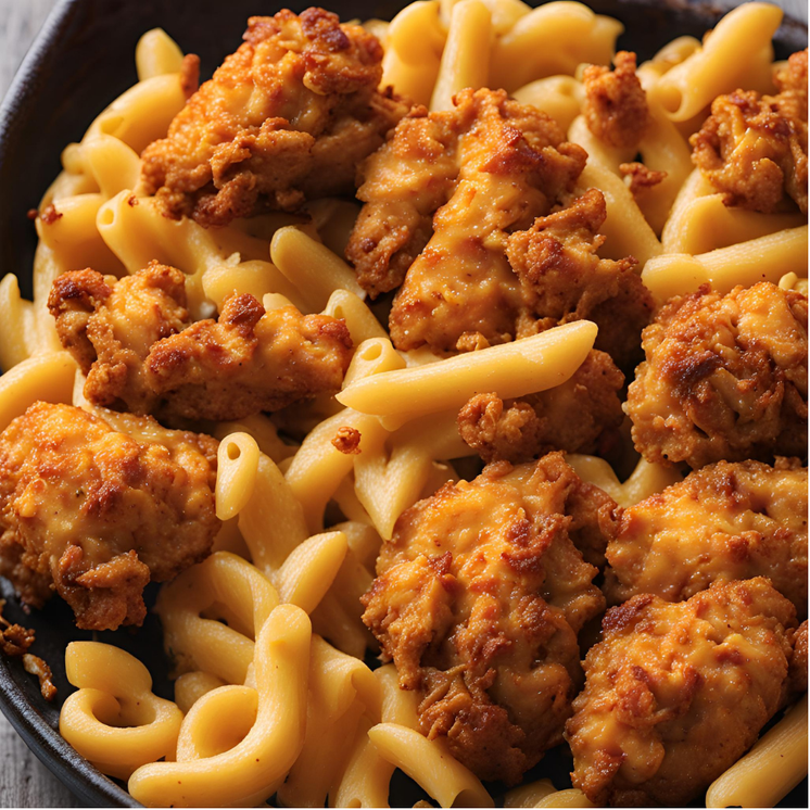 Crispy Chicken Mac & cheese