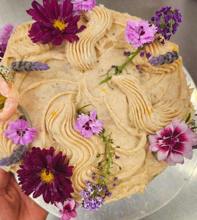 Brown Butter Chocolate Cake (feeds 4-6) Image