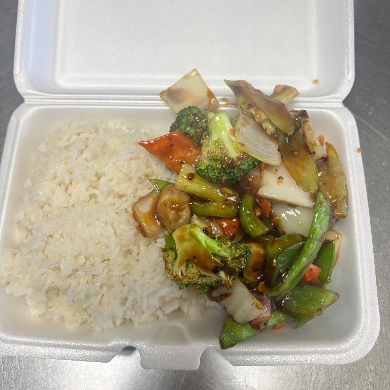 L15. Garlic Sauce w. Mix Vegetable