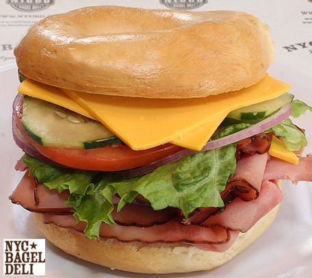 Maple Glazed Honey Ham Sandwich Image