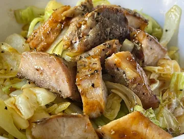 Smoked Pork Teriyaki Rice Bowl