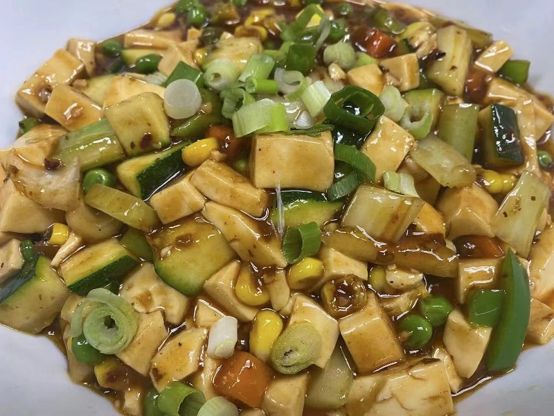 Vegetarian Ma Po Tofu