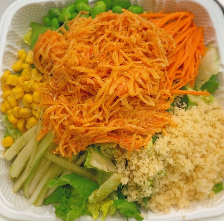 11. Spicy Crab Salad Rice Bowl