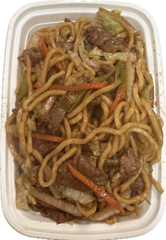 F11. 牛捞面 Beef Lo Mein