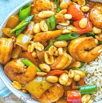 L28 Kung Pao Shrimp Lunch宫保虾