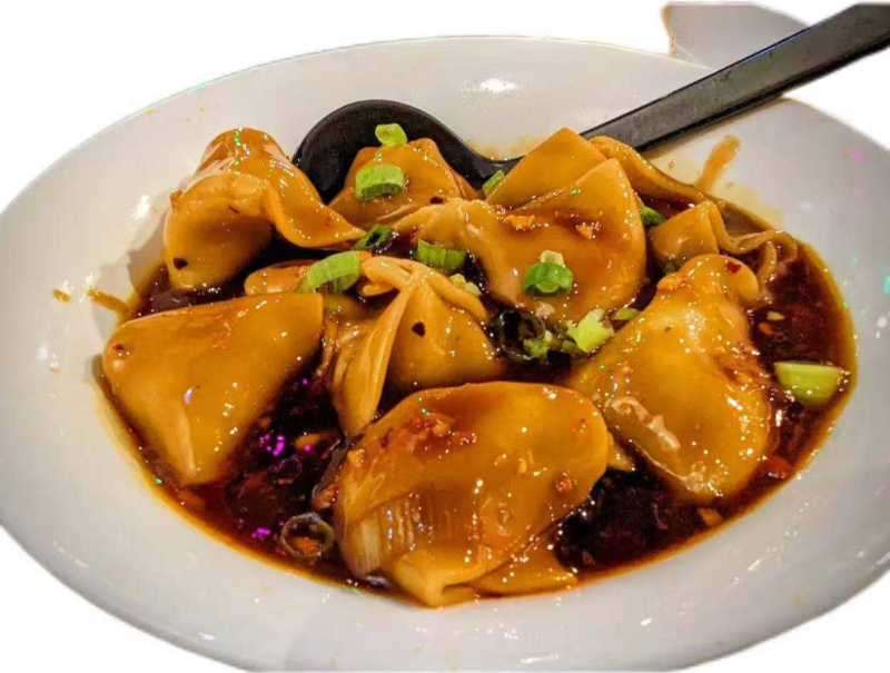 Szechuan Wonton (10) 红油抄手