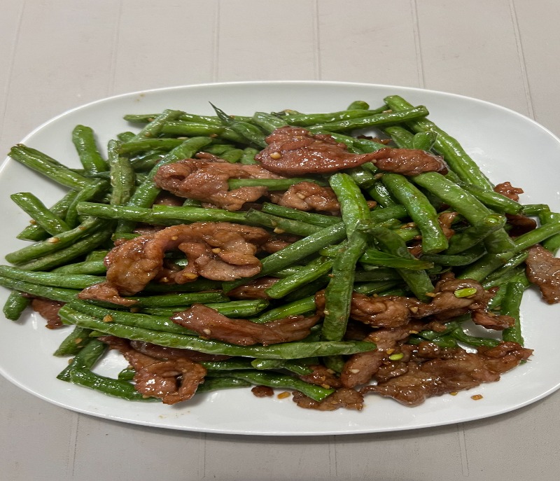 35. String Bean with Beef Image