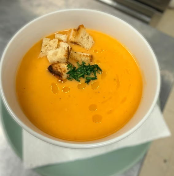 Carrot and Potato Cream Soup