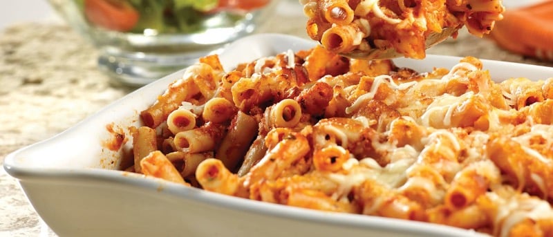 Penne With Marinara And Meatballs Image