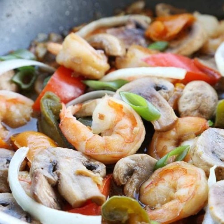 62. Shrimp w. Mushrooms