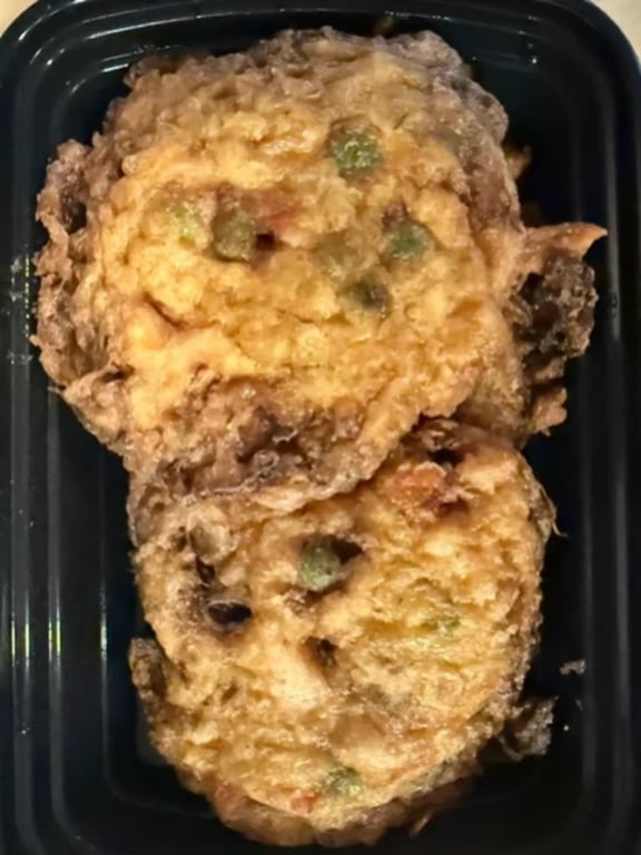 N2. Pork Egg Foo Young 叉烧蓉蛋