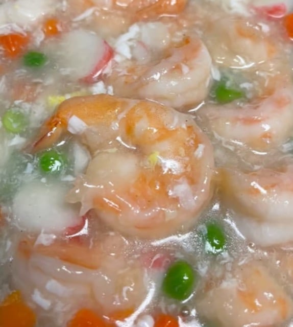 虾龙糊 Shrimp w. Lobster Sauce