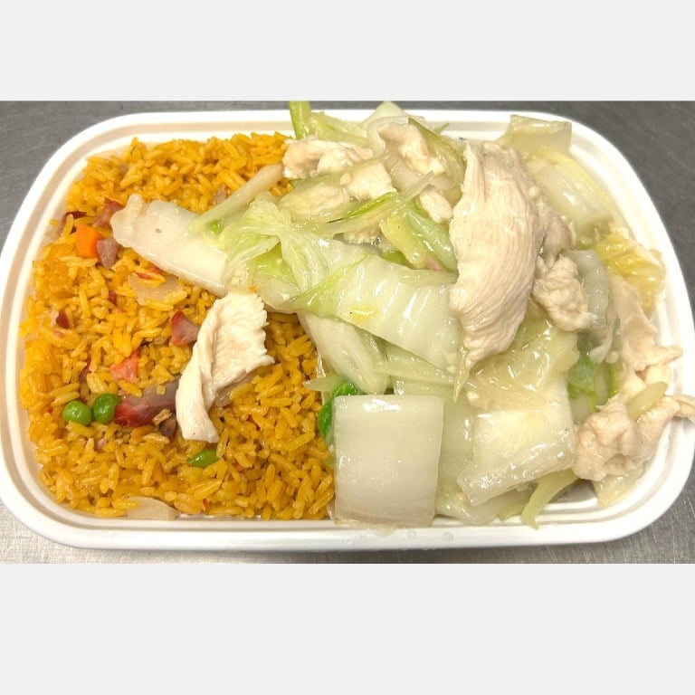 L 4. Chicken Chow Mein Lunch