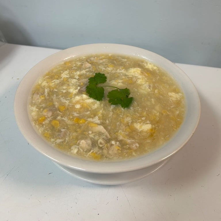 14. Chicken with Sweet Corn Soup