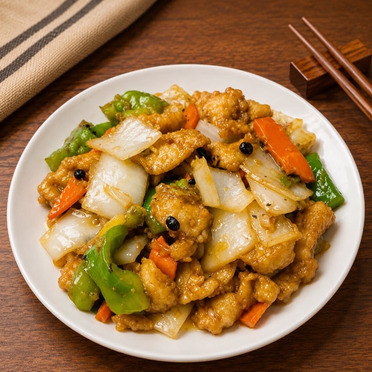 Fish Fillet w. Black Bean Sauce 豆豉鱼