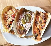 Kalua Pua'a (wild boar) Tacos