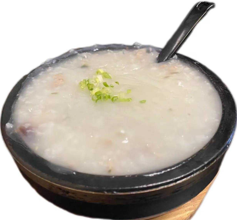 Pork and Preserved Egg Congee 皮蛋廋肉粥