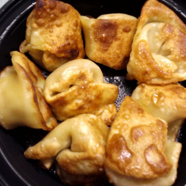 7a. Pan Fried Wonton (10)