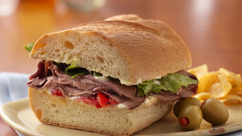 Roast Beef Sandwich Image