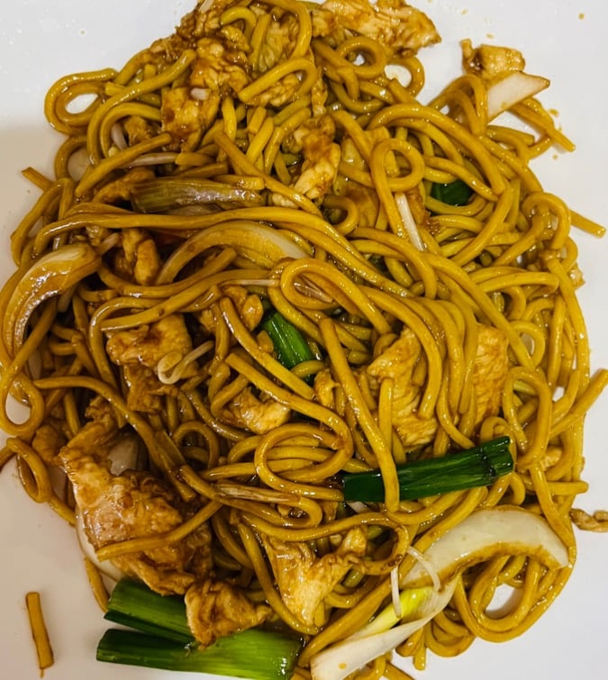 N2. Chicken Lo Mein 鸡捞面
