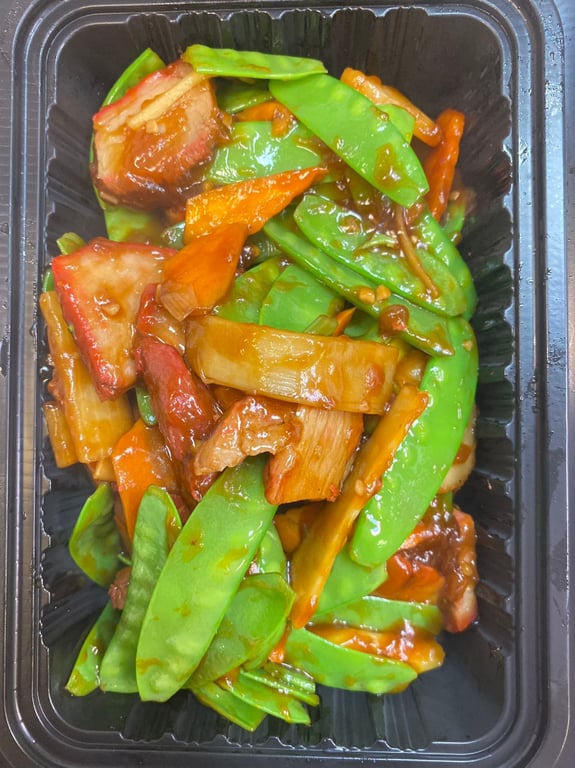 Pork with Snow Peas