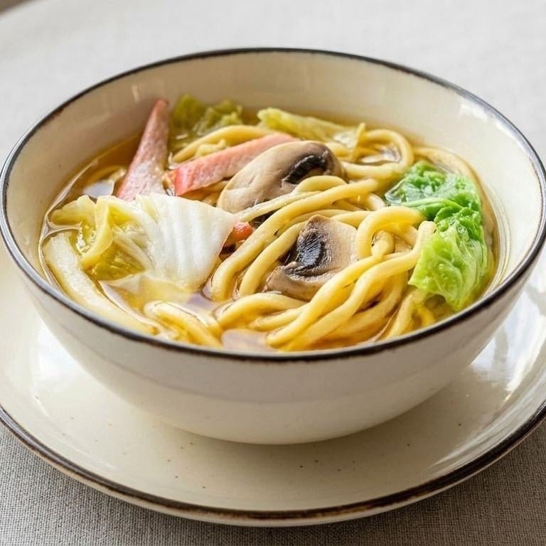 13.叉烧汤面 Roast Pork Yat Gat Mein