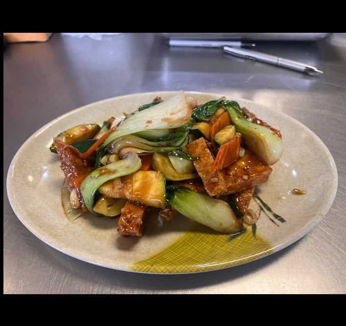 T2. 紅燒豆腐 Braised Tofu Bok Choy