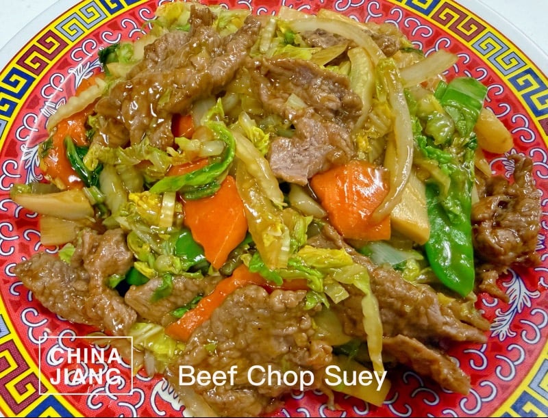 38. Beef Chop Suey 牛什碎