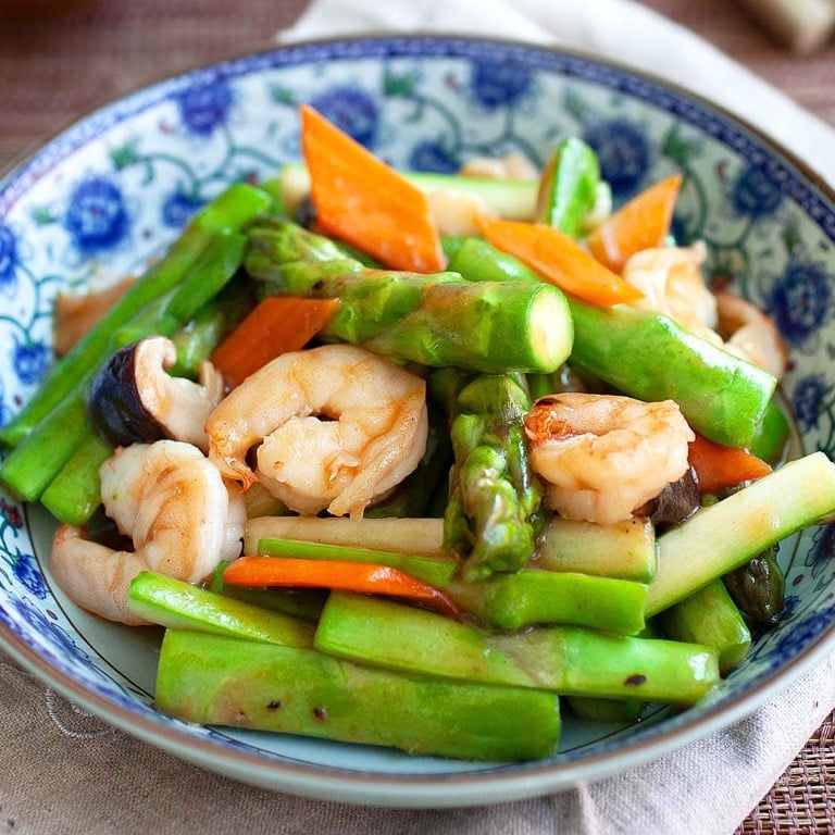 Asparagus Shrimp 芦笋虾